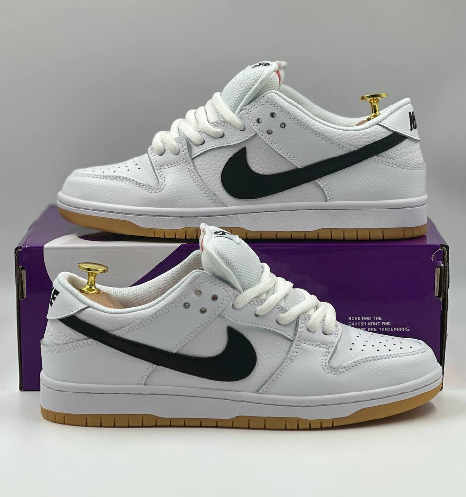 Кроссовки Nike SB Dunk Low #198 (бел.)