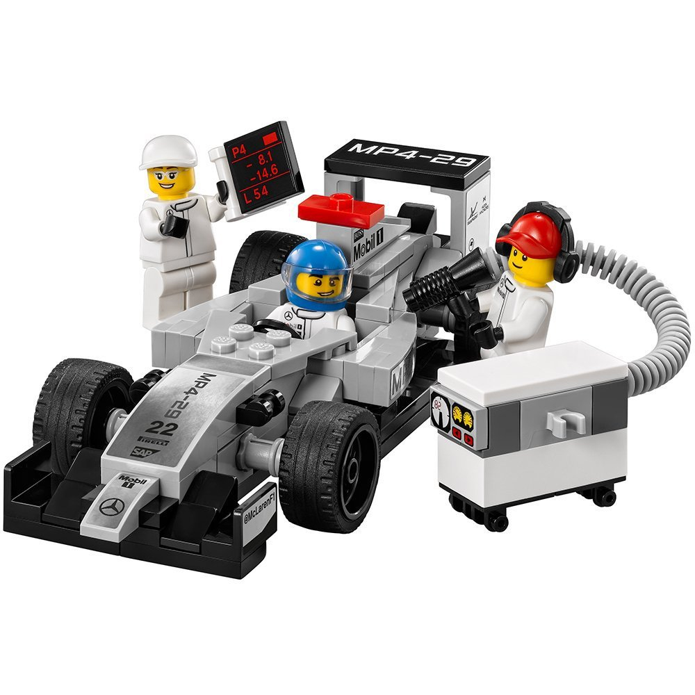 LEGO Speed Champions: Пункт техобслуживания McLaren Mercedes 75911 — McLaren Mercedes Pit Stop — Лего Спид чампионс Чемпионы скорости