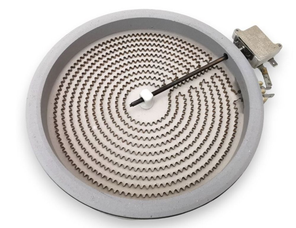 Конфорка для стеклокерамической плиты 200-180mm, 1700W- 10.58113.004, 481231018902, 481225998315, 481925998587, 481925998603, 481925998935, G607617, A353911, 264626, 00358682, C00390174