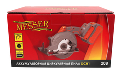 Аккумуляторная циркулярная пила MESSER DCH1 125мм 2Ач