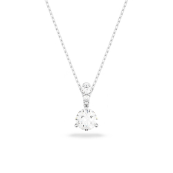 SOLITAIRE:PENDANT 7MM CZWH/RHS 5472635