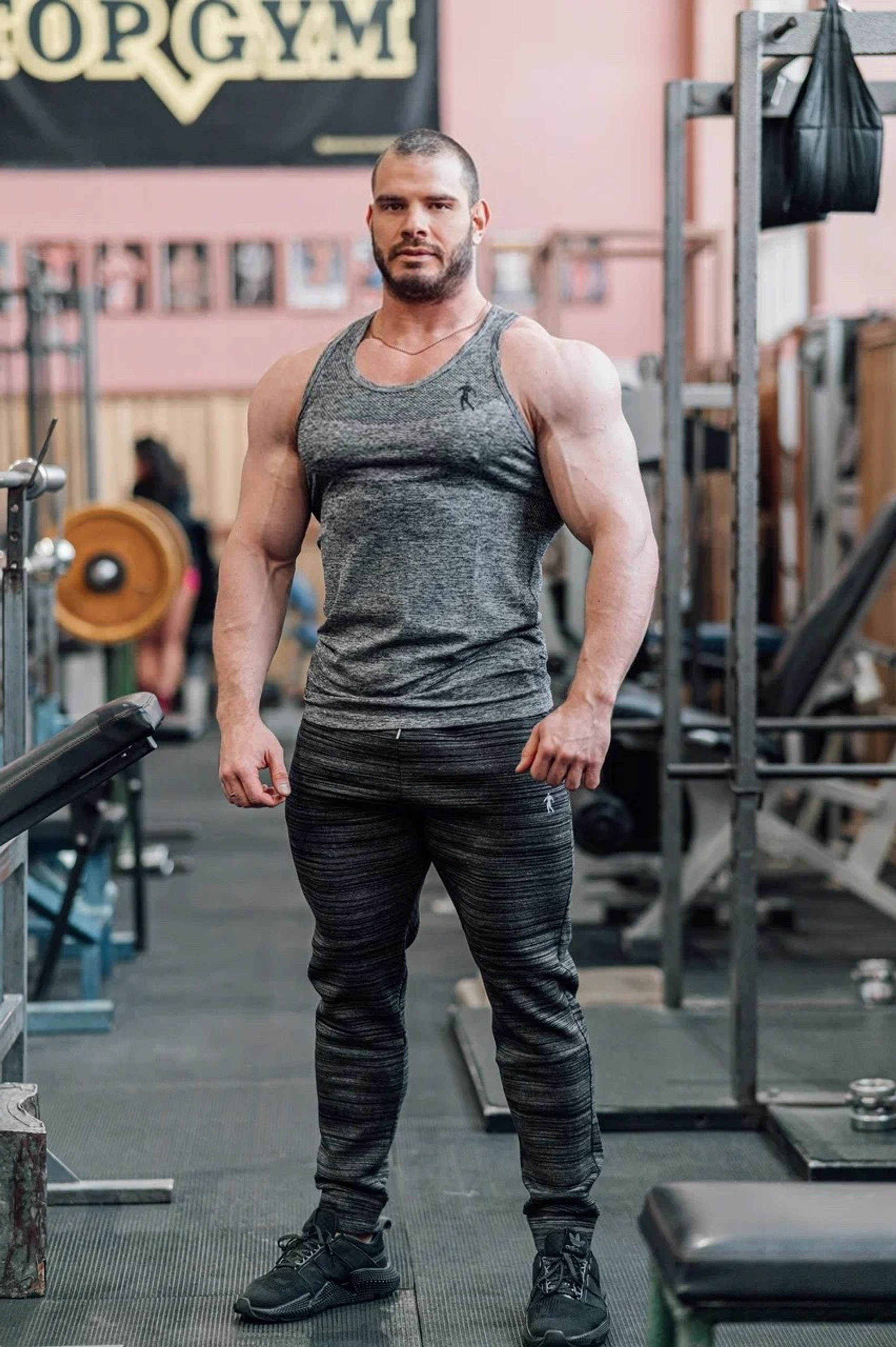 Штаны Kevin Levrone Sweatpants Tabbis Grey