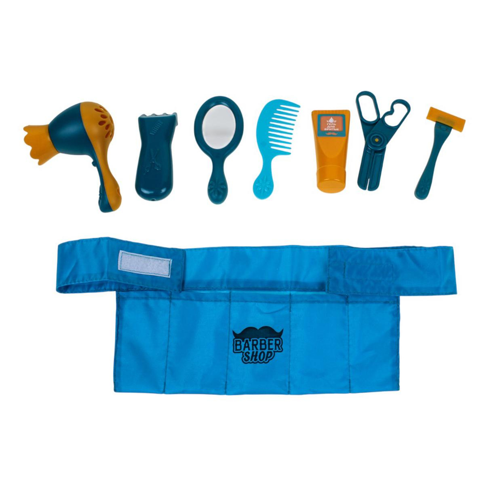 Игровой набор "Барбершоп" 9 предм. (Совтехстром)