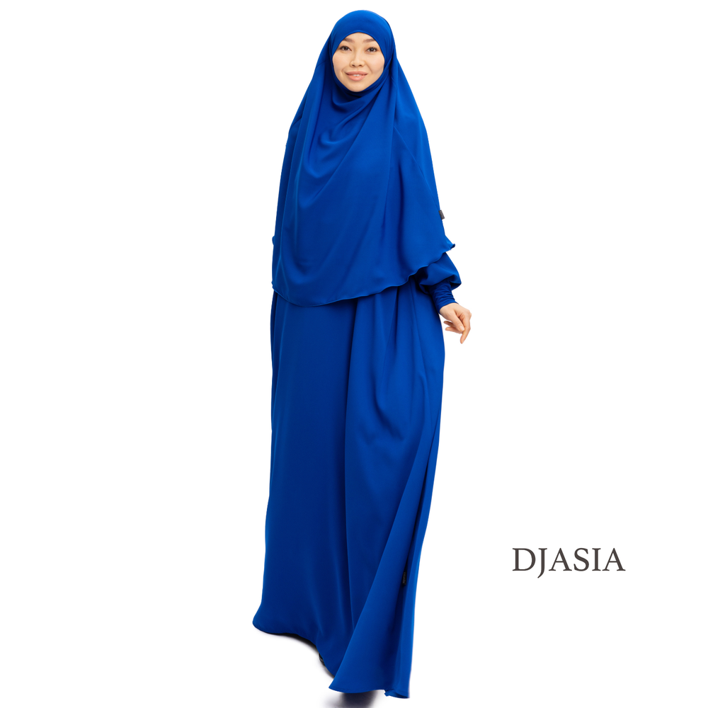 SET: DRESS WITH KHIMAR FROM MEDINA SILK (One size)