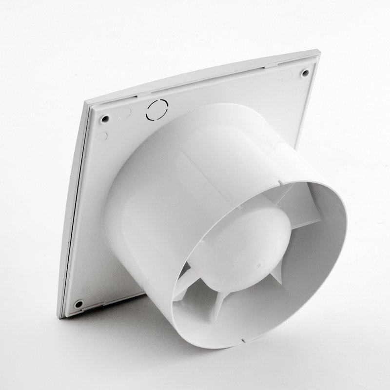 Накладной вентилятор Europlast EE125S серебро