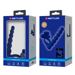 Синяя насадка для двойного проникновения с вибрацией