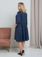 Платье 1318 темно-синий Novita (Акция)