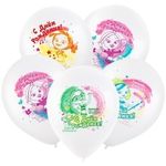 Шар (12"/30 см) Сказочный патруль "СДР Акварель", Ассорти Пастель 3 цв. 25 шт.