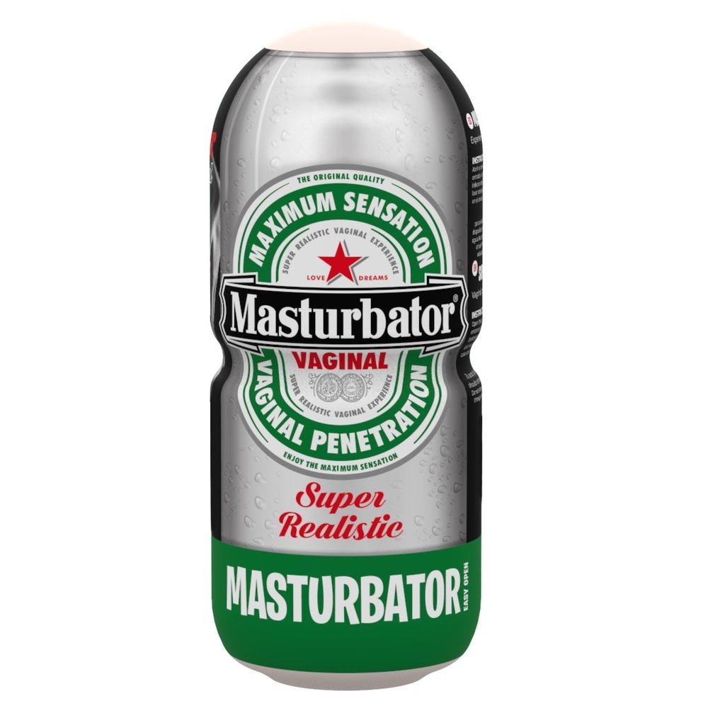 Мастурбатор вагина хайнекен в тубе 16,8 см