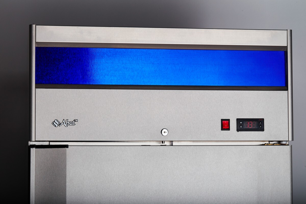 Шкаф холодильный среднетемпературный ШХс-0,5-01 нерж (верхний агрегат)