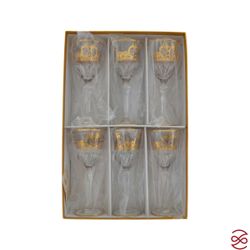 Набор бокалов для вина Art Deco` Coll.Orhidea 220 мл 6 шт