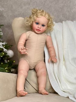 Кукла Реборн мягконабивная 65см в пакете (FA-508)