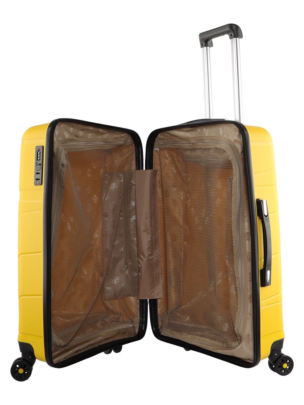 Чемодан 463 / С ремнем / Полипропилен