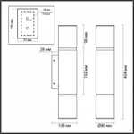 Бра Odeon Light Marbella 6674/12WL