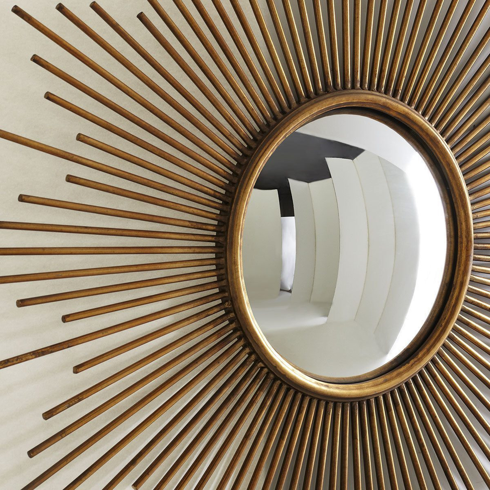 Зеркало в раме "Брук" Золото