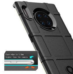 Чехол для Huawei Mate 30 Pro (Mate 30 RS) цвет Black (черный), серия Armor от Caseport