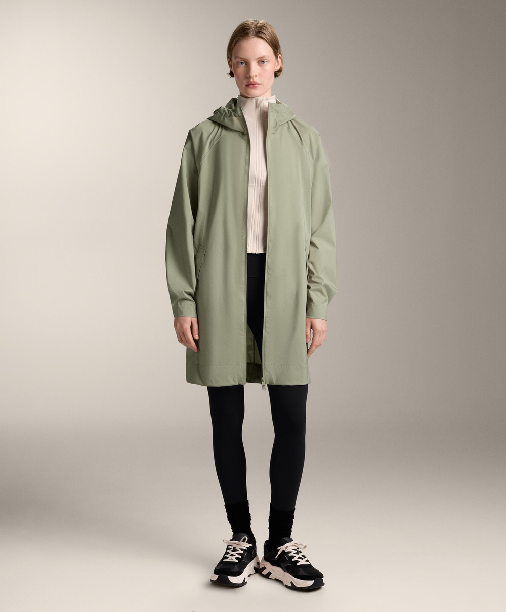 Oysho Ультралегкий компактный плащ, светлый хаки