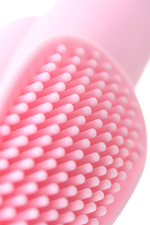 Вибронасадка на палец для прелюдии розовая 10,2 см