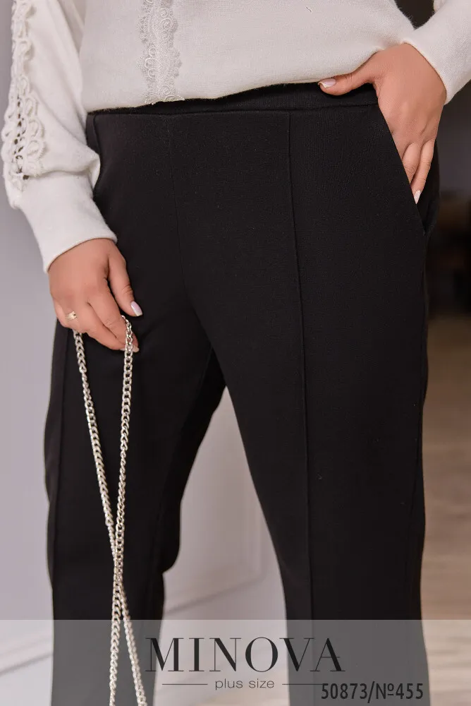 Брюки 455-черный Minova