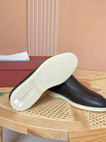 Лоферы Loro Piana Summer Walk с мехом