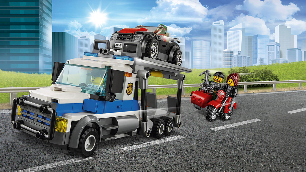 LEGO City: Ограбление грузовика 60143 — Auto Transport Heist — Лего Сити Город