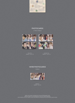 Альбом WHIB - CUT-OUT 1st Single Album RANDOM Version