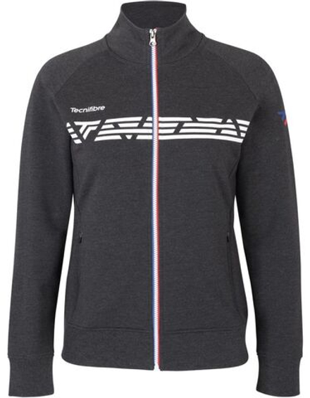 Женская теннисная куртка Tecnifibre Lady Knit - black heather