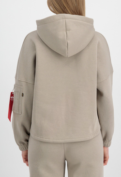 Толстовка женская ALPHA INDUSTRIES X-Fit Label OS Hoody