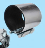 Хомут РЕМОНТНЫЙ оценкованный "краб" 3" (87-95)  (50/1шт)