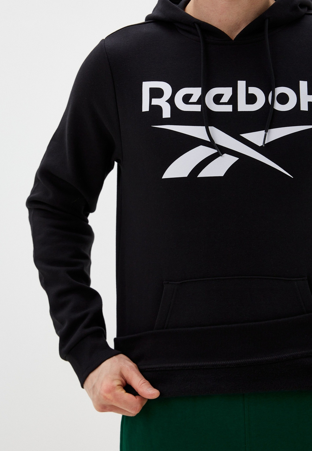 Толстовка мужская REEBOK RI BIG STACKED LOGO HOOD