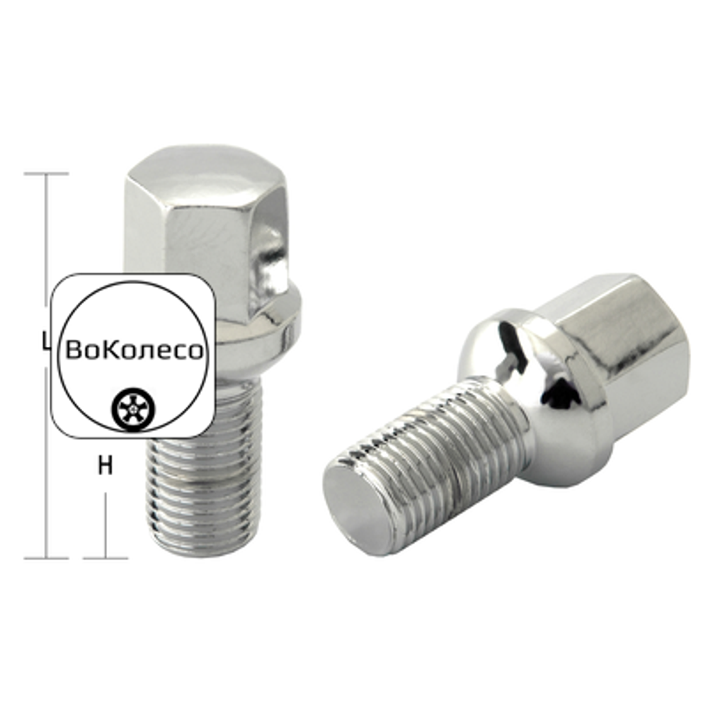 Болт M14x1,5 (75/ 51) hex17 сфера CH H-965