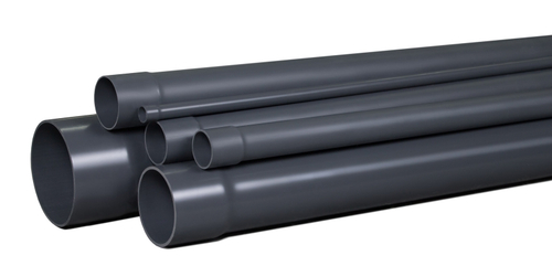 Труба ПВХ (НПВХ) с раструбом (Ру16) SDR13,6 под клей L=3 м, Россия