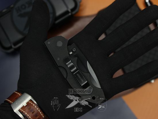 Складной нож Cold Steel American Lawman Mini c клинком из стали AUS-8, рукоять G10