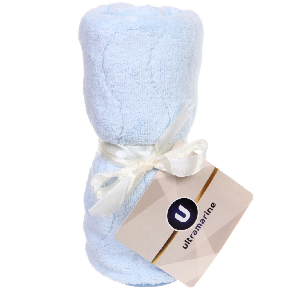 Полотенце кухонное «SOLO», 35*75 см, цвет голубой, микрофибра