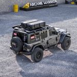 Платформа на крышу Arcane Warrior M'LinkX для Jeep Wrangler JL 2017-2023 Джип Вранглер багажник стремянка крыша