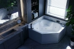 Ванна Aquatek Лира 148x148 LIR150-0000032 белая