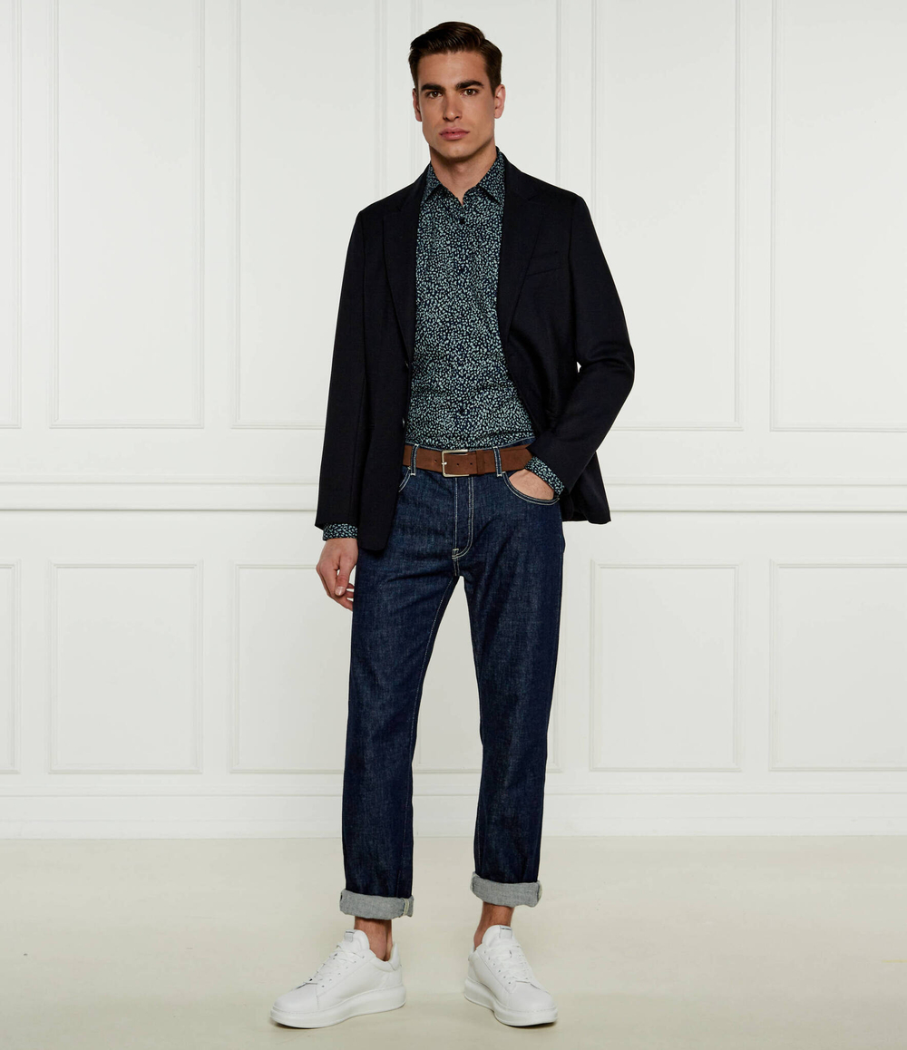 Рубашка Valerio HUGO - темно-синий(50519842)