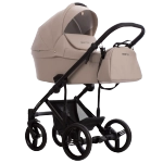 Коляска 2в1 Bebetto MAGNUM LIGHT PRO light pro 01 (св.бежевая кожа)