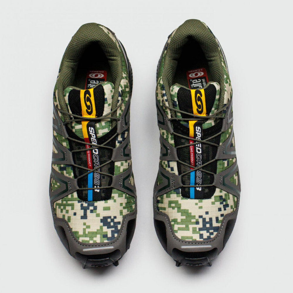 кроссовки Salomon Speedcross 3 CS Camo Green