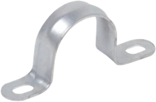 Скоба металлическая двухлапковая d=12-13мм IEK