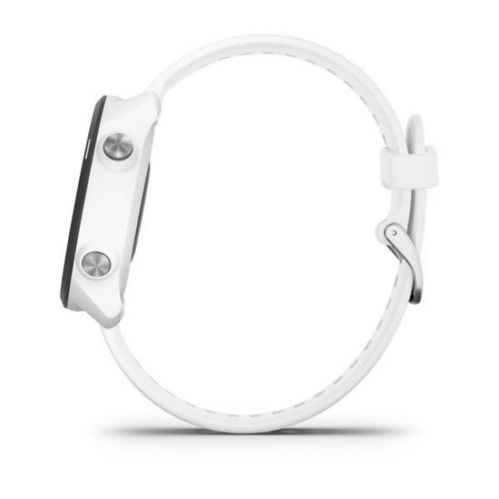 Часы для бега Garmin Forerunner 245 Music белый с белым ремешком (010-02120-31)