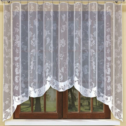 Занавеска белоснежная "Ф. 206830", Польша.