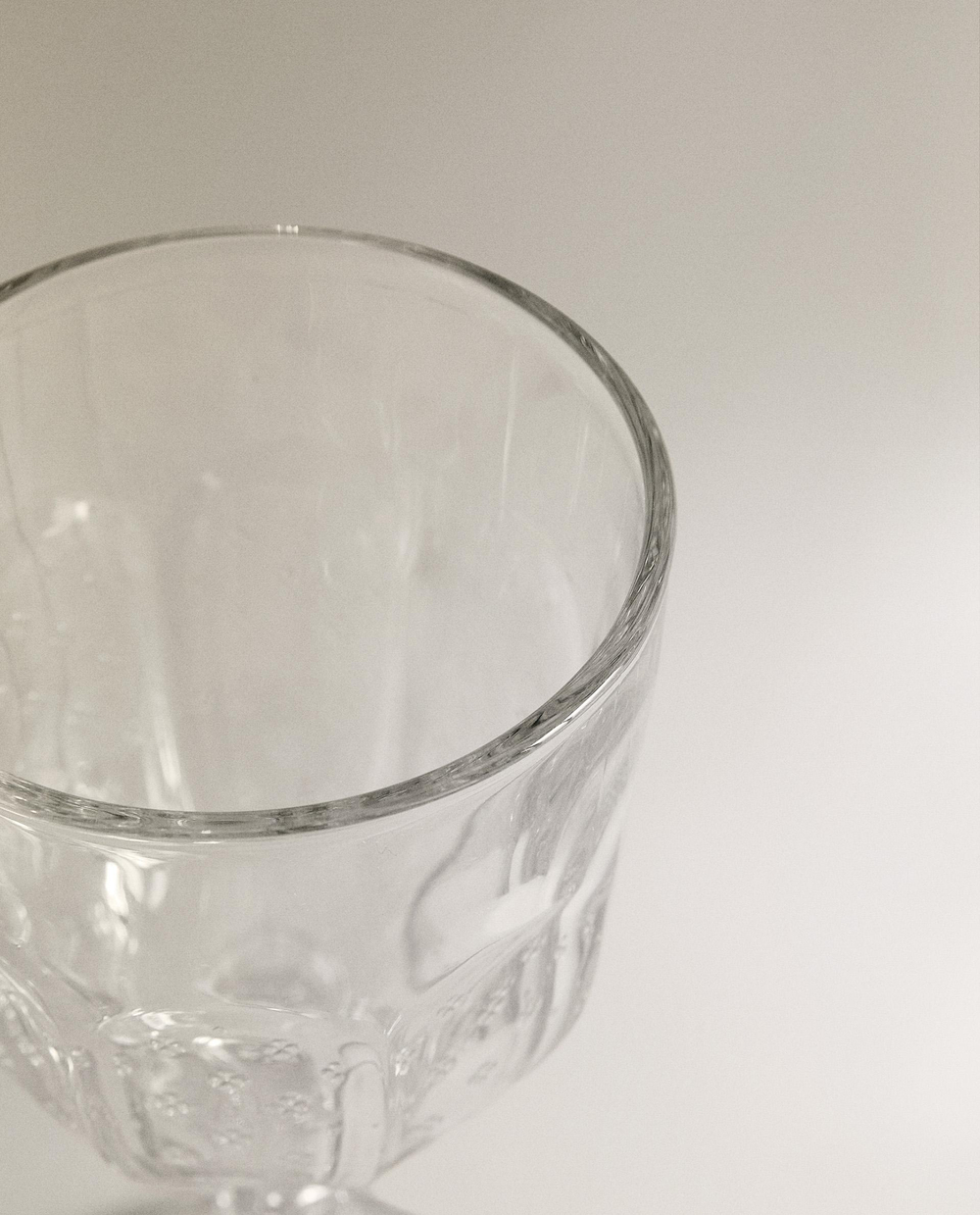 Zara Home бокал из стекла, цвет прозрачный, 16.7 см