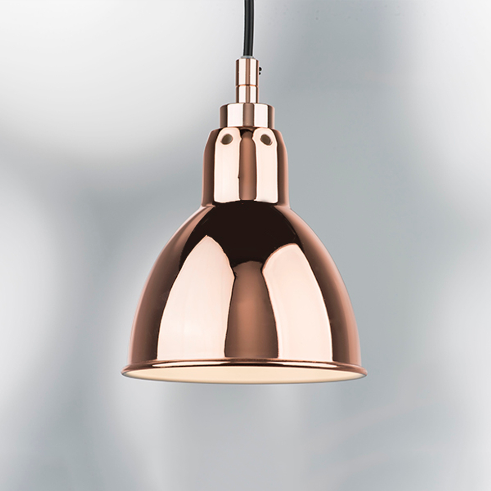 765013 Люстра LOFT 1х40W E14 РОЗОВОЕ ЗОЛОТО