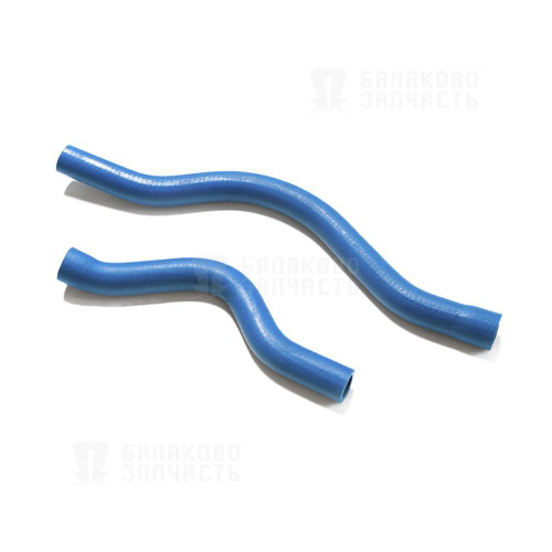 Патрубки отопителя ВАЗ 2111 армированный резина синий 2шт Балаково Запчасть