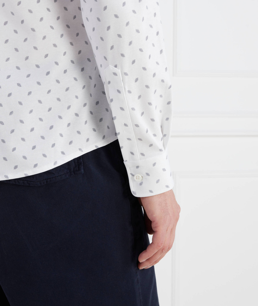 Рубашка P-ROAN-kent-C1-233 BOSS BLACK - белый(50497100)