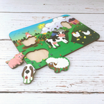 Деревянный вкладыш «Домашние животные»