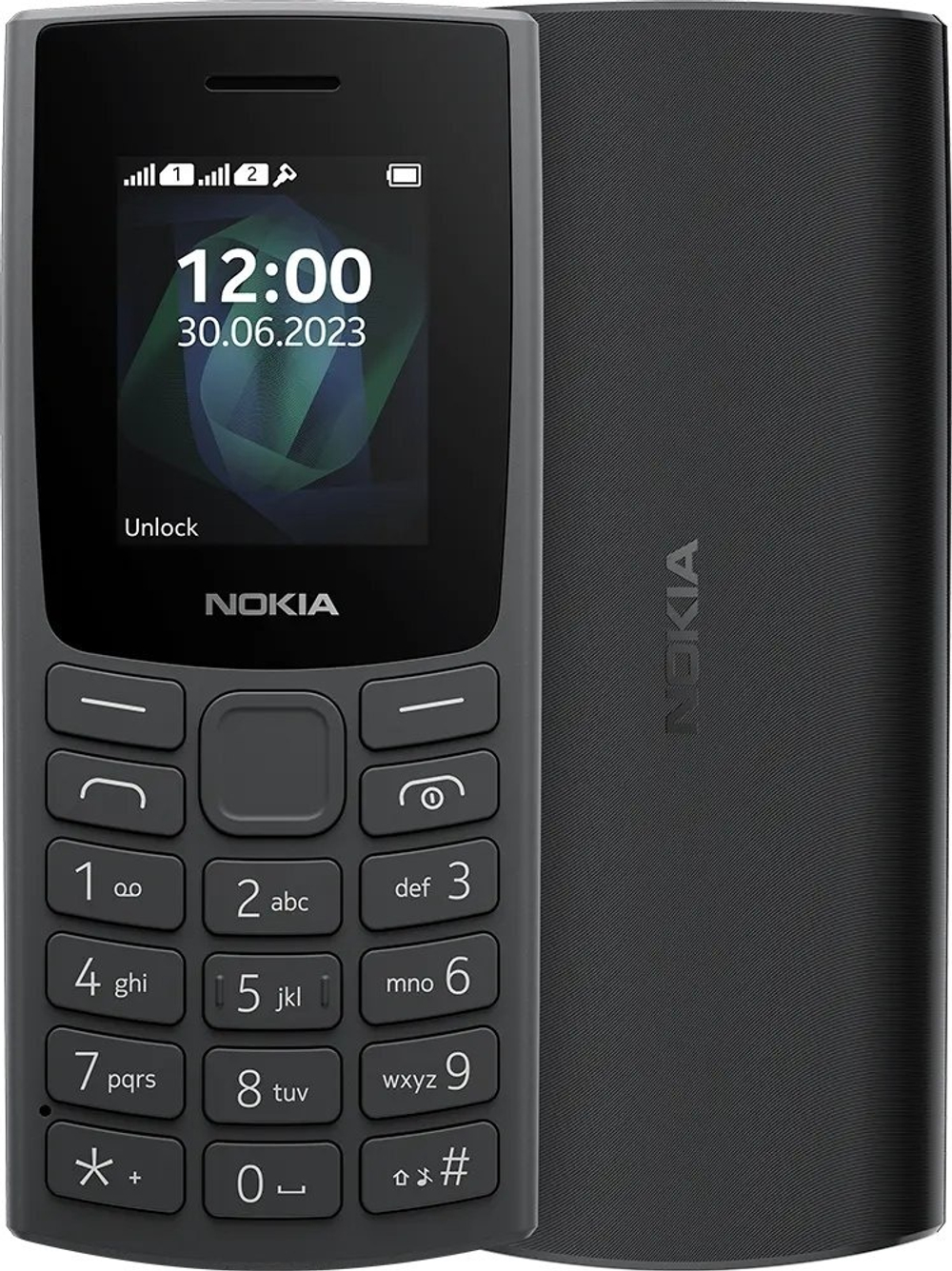 Мобильный телефон Nokia 105 2023 DS черный