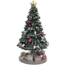 GAEM Фигурка декоративная "Ёлочка" (движение, музыка), L12 W12 H22 см