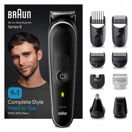 Триммер электрический Braun MGK5410 9в1 8 насадок тип 5544